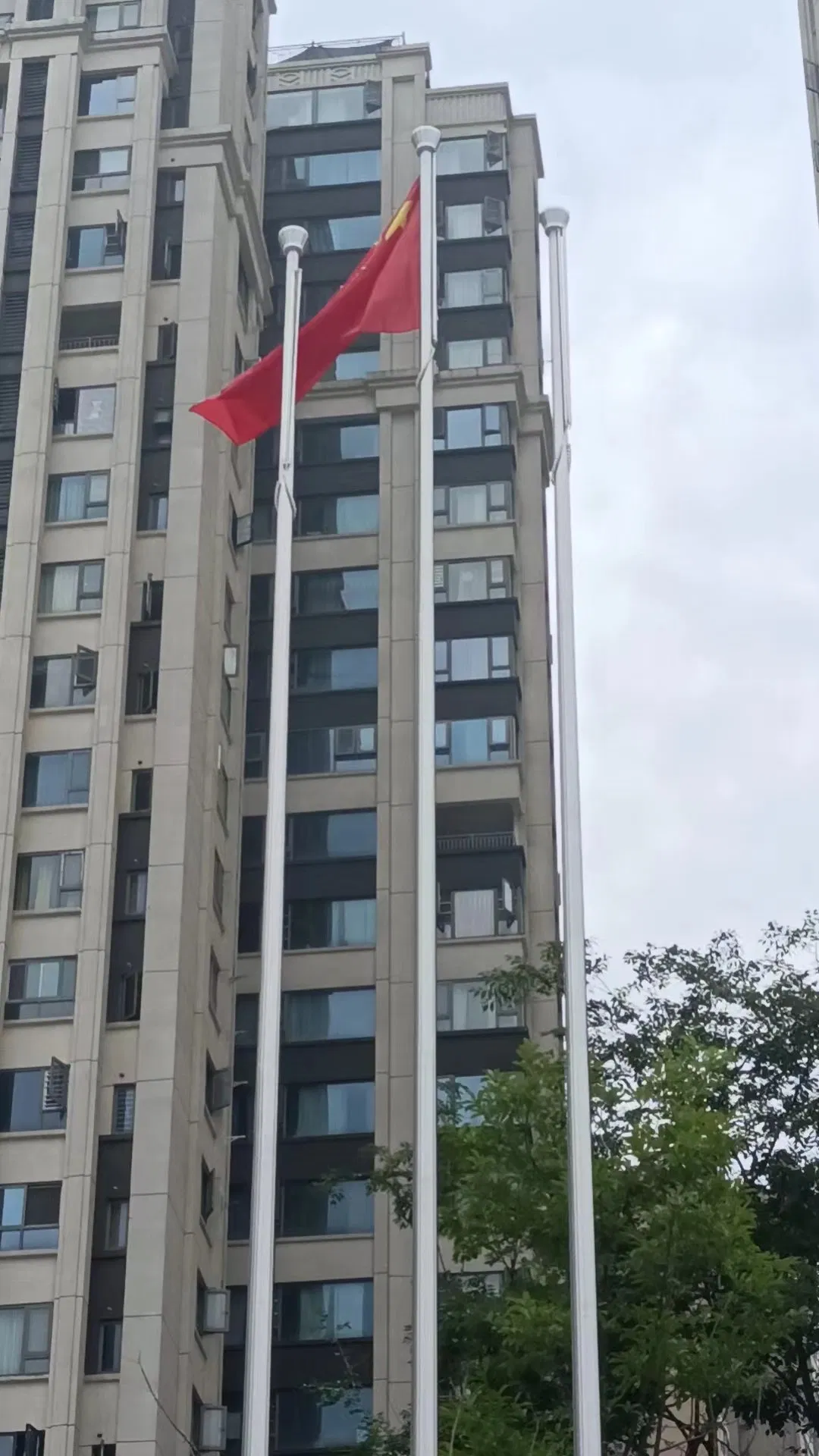 Automatic Stainless Steel Large Outdoor Tapered Residential Bollard Telescoping Garden 10m 20m 30m 40m 50m 60m 80m 100m Outdoor Conical Flagpole