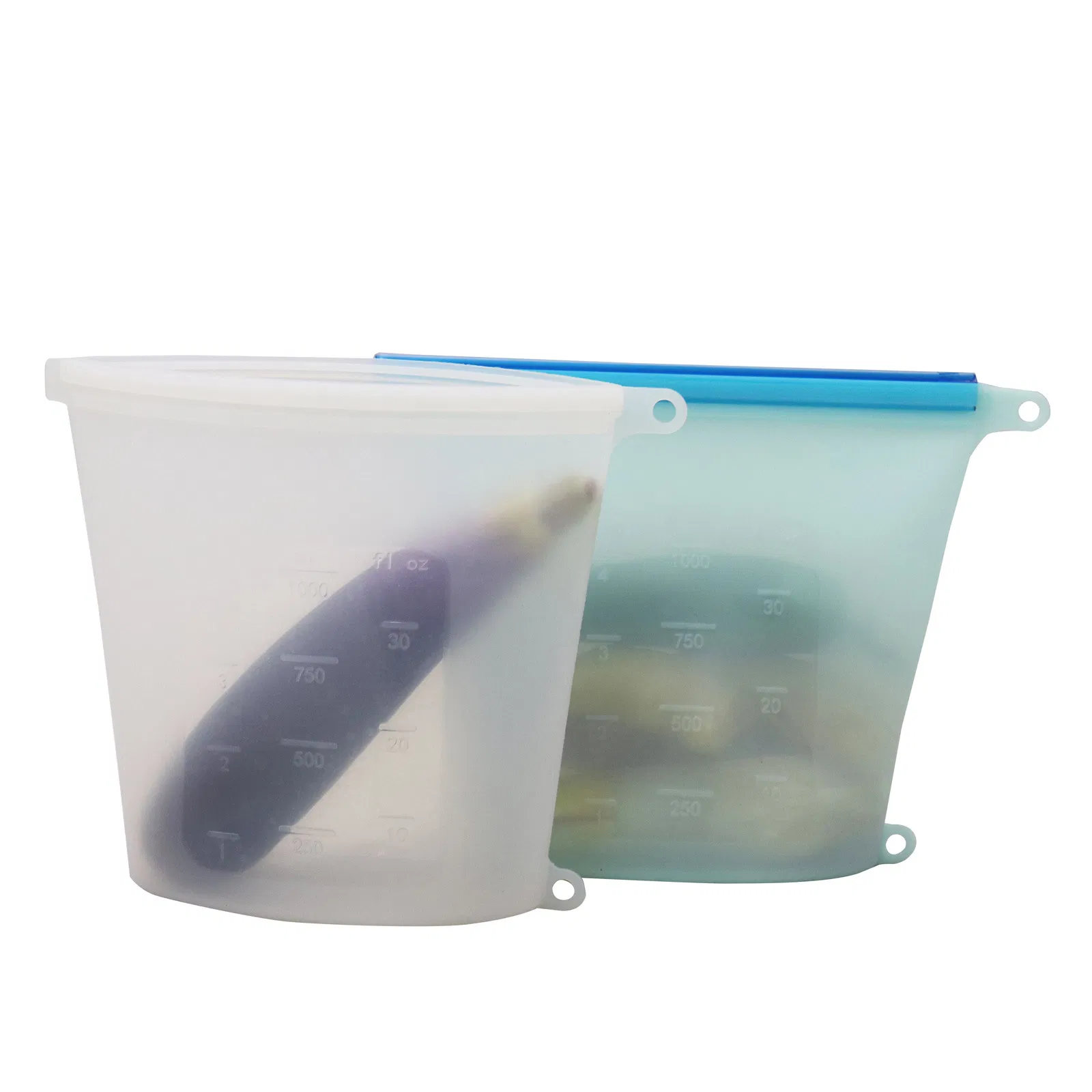 New Upgraded Silicone Fresh-Keeping Bag, Food Portioning Bag, Stock Freezing Food Portioning Self-Sealing Bag, Sealing Bag