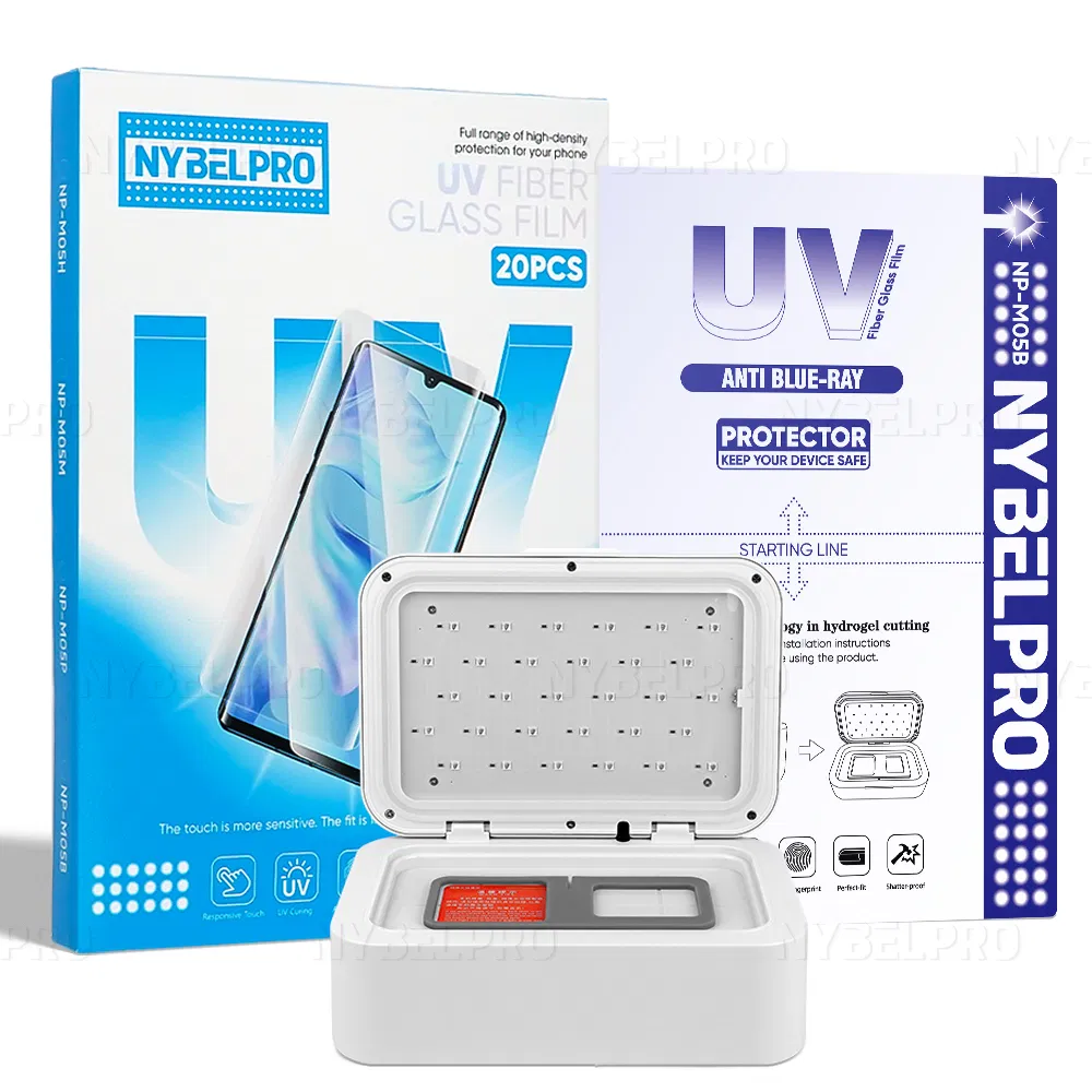 UV Гидрогелевая плёнка для экрана смартфона, 50 шт.