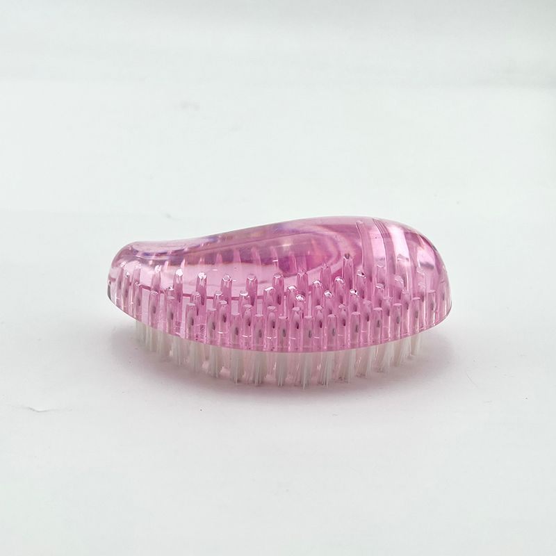 Multi-Functional Pink Cleaning Brush Plastic Nylon Bath Shower Brush