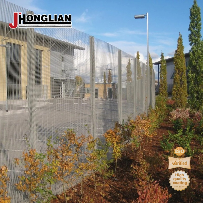 PVC Coated 358 Security Fence Enhanced Weather Resistance Vibrant Colors
