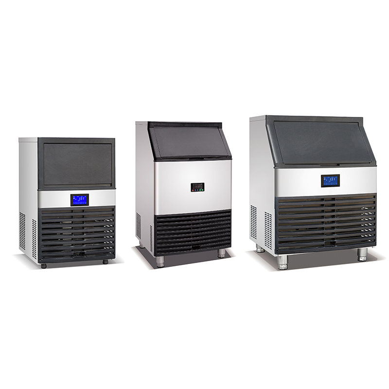 Economic Funds Automatic Bar 128kg Ice Machine Ice Cube Maker