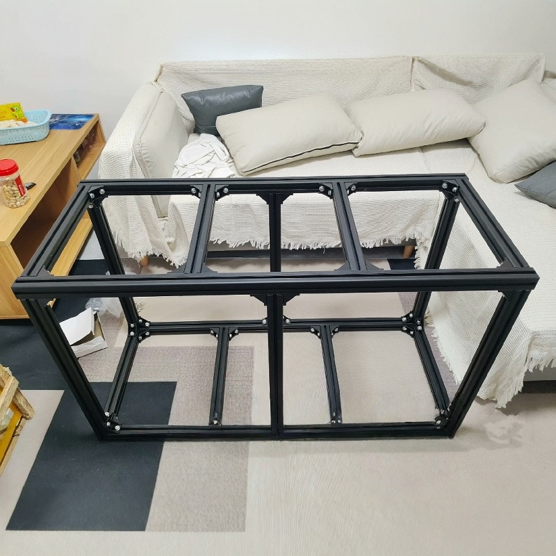 Каркасная система полок и хранения из алюминиевого профиля