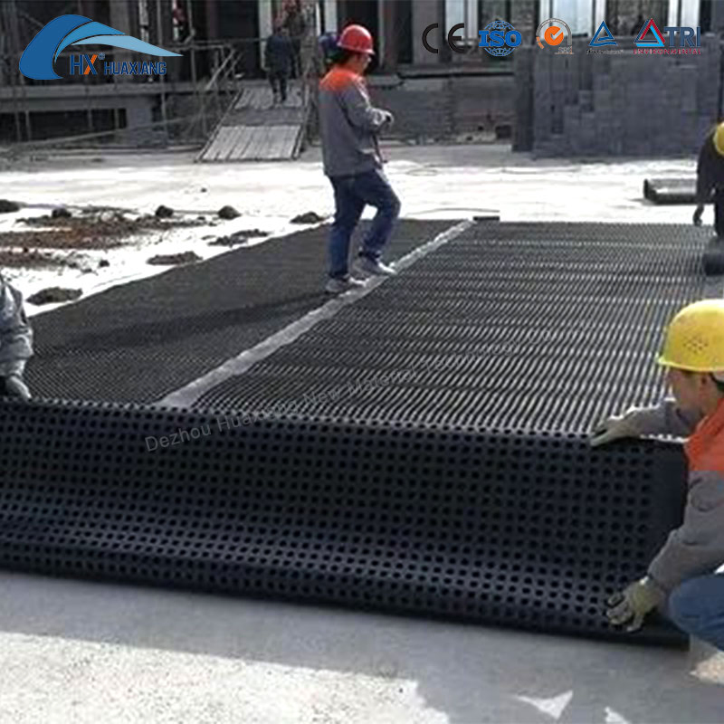 Chinese Products Wholesale HDPE Dimpled Plastic Drainage Sheet Waterproofing Drainage Board