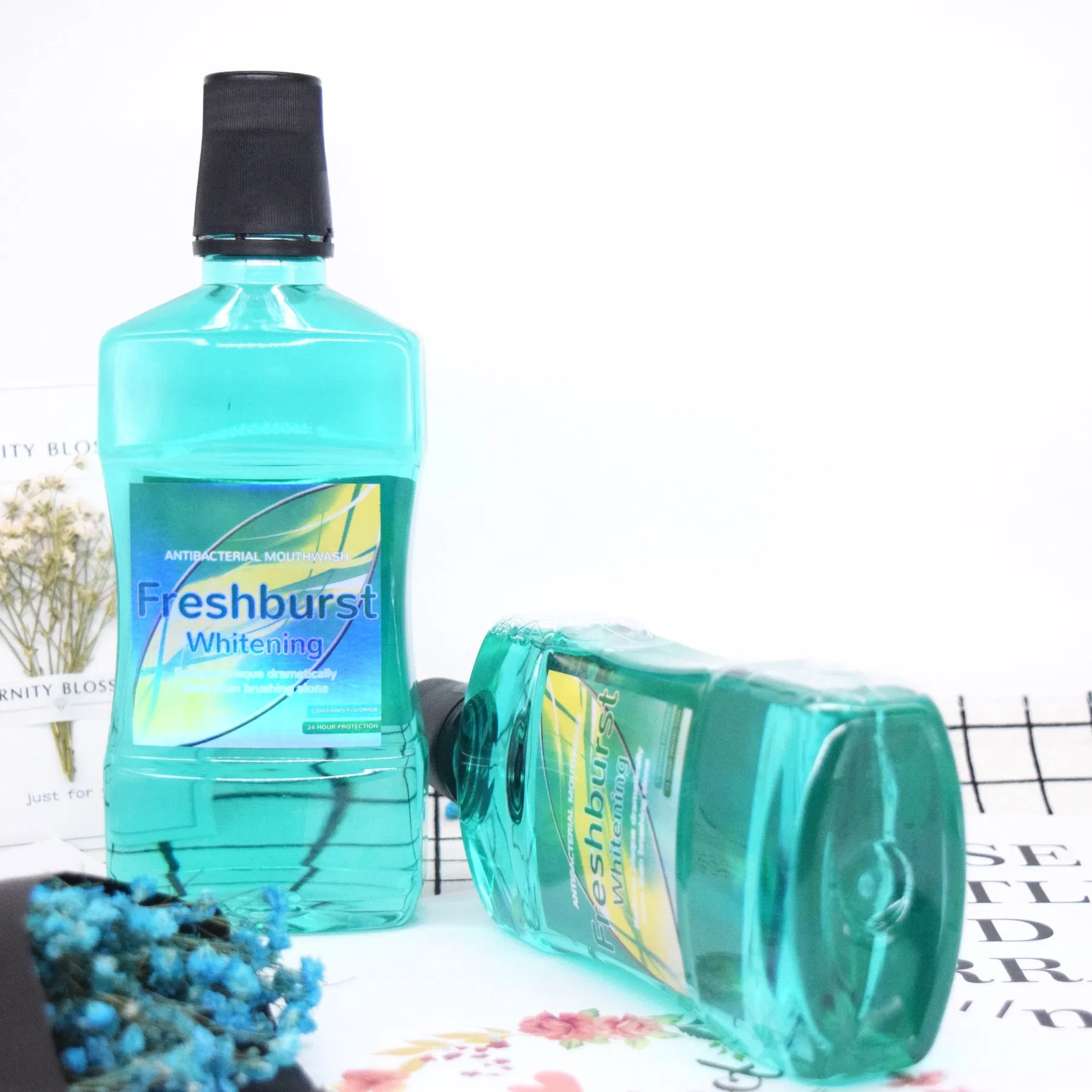 500ml Antibacterial Freshburst Tooth Whitening Mouthwash Fresh Breath