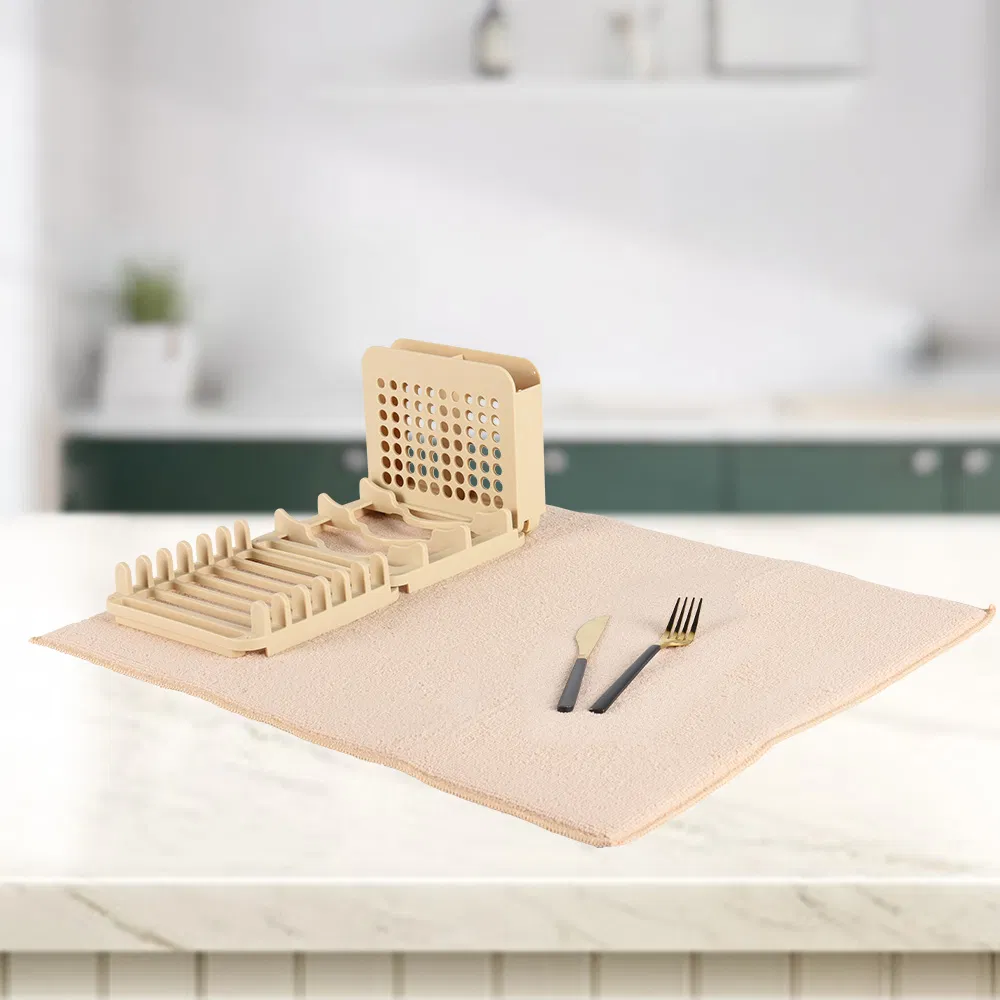 Коврик для сушки посуды из микрофибры, 38x50 см