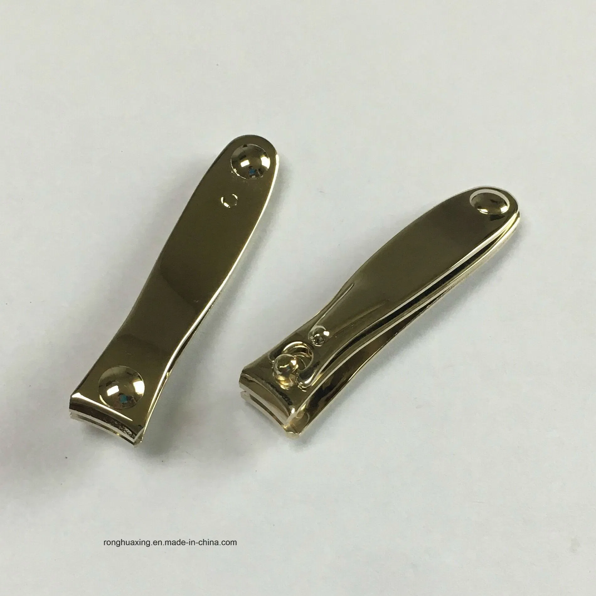 Deluxe Curved Cut Nial Clipper with Glod Platting