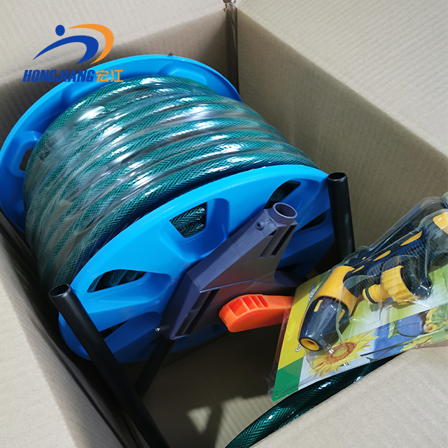 Customized Color / Size Garden Water Hose with Connector Reel