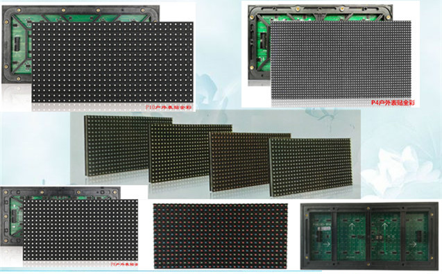 Outdoor LED Module Screen Display Shopping Guide Billboard