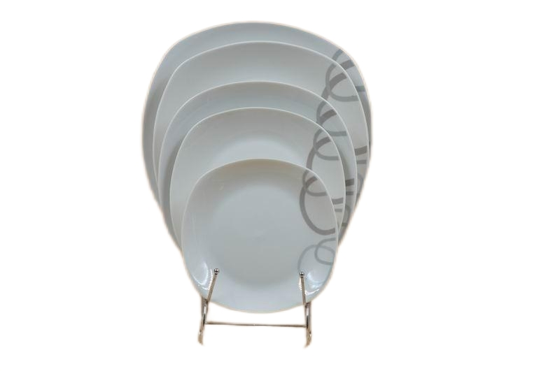 Ceramic Porcelainware Tableware Decals 6"7"8"9"10.5"11"Square Plate