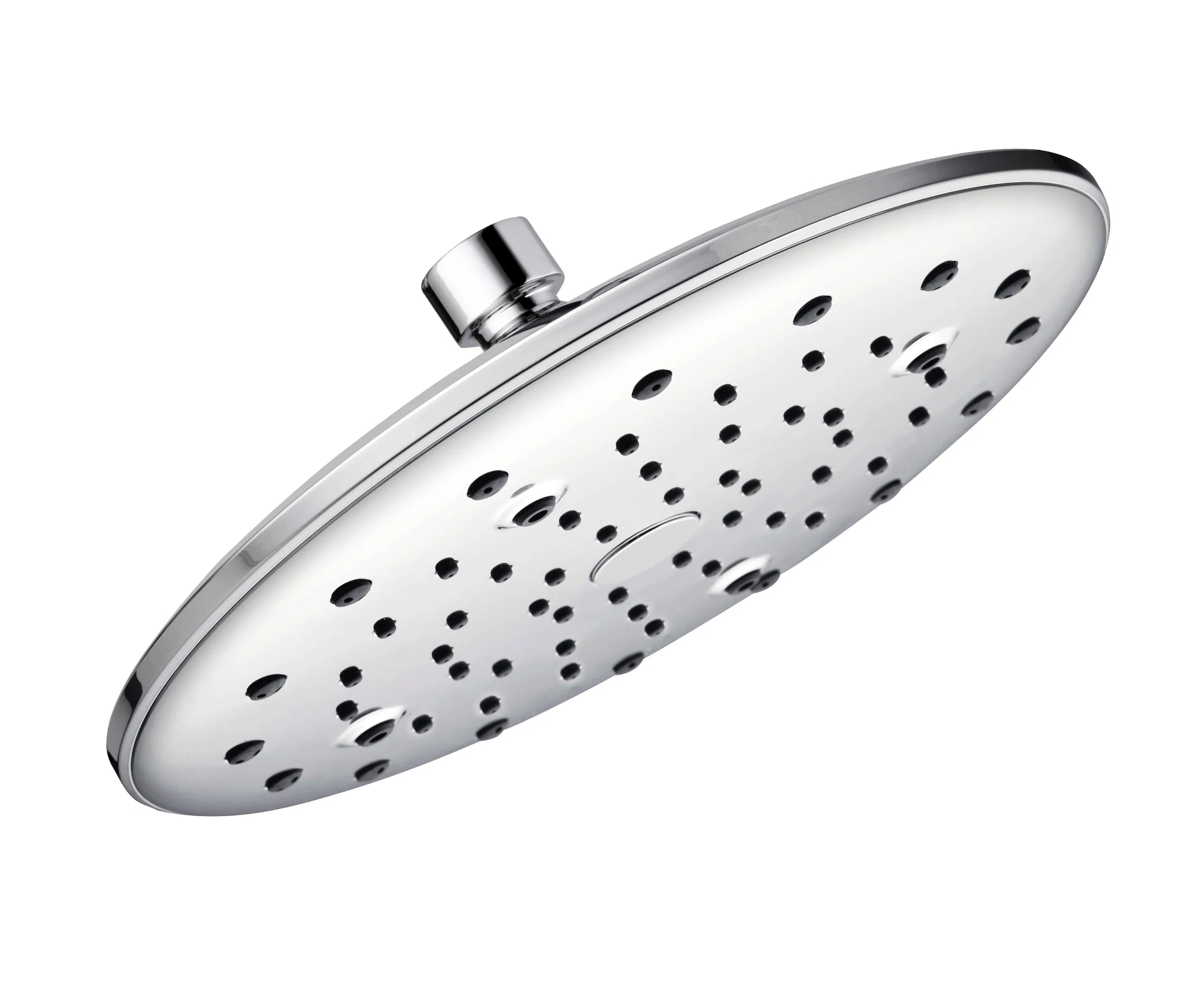 3 Functions 9" Button Switch Control Bathroom Rainshower Rainfall Shower Fixed Head Shower