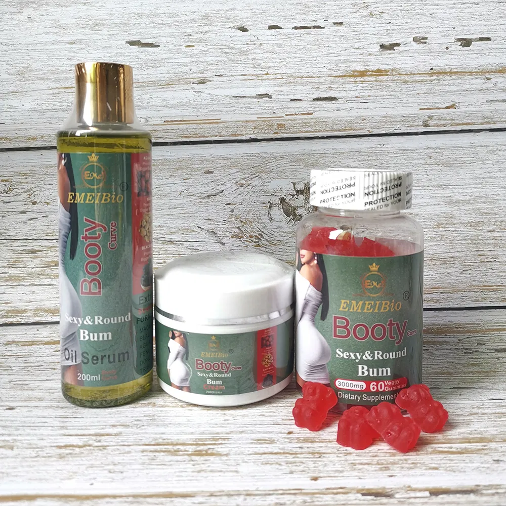 Best Butt Enlargement Big Hip up Firming Ultimate Curve Maca Set Booty Magic Butt Enlargement Cream