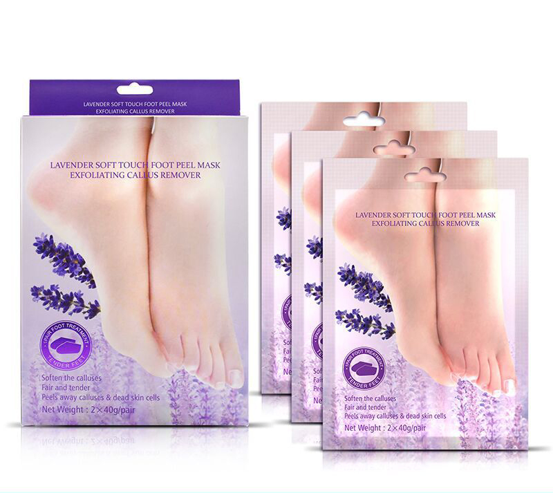 OEM/ODM Gentle Peeling off Dead Skin Exfoliating Moisturizing Foot Heel Mask