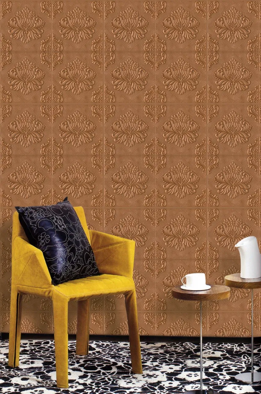 Wallpaper Wall Sticker PE Foam Modern Style Moisture Proof Decorative 3D Self Adhesive for Living Room and Bedroom