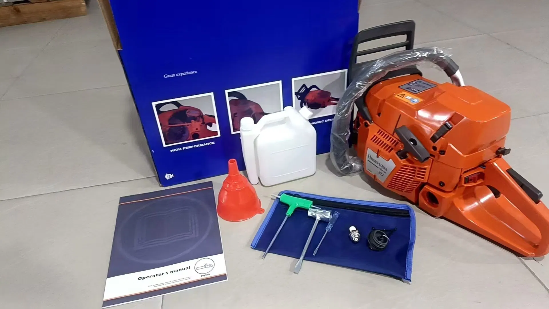 H372 Professional Garden Tools Hot Sale Chainsaw in 70cc