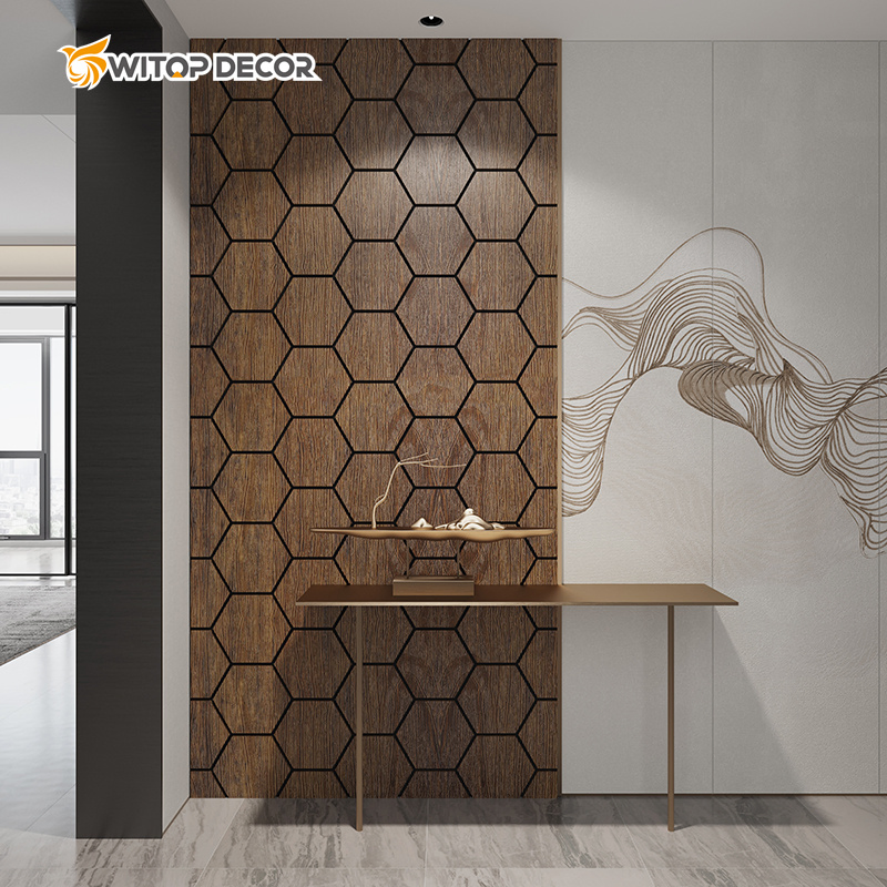 MDF and 100% Polyester Fiber Indoor Sound Absorbing Acoustic Panel