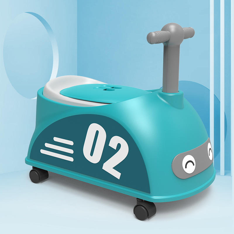 News Cute Cartoon Car Toilet for Baby Kids Training Seat Toilte