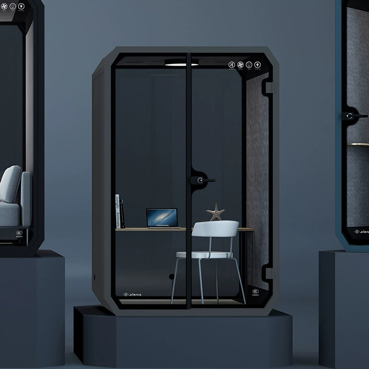 2024 Hot Phone Booth Meeting Pod, Soundproof Mobile Phone Booth as Babycare Room Smoking Room