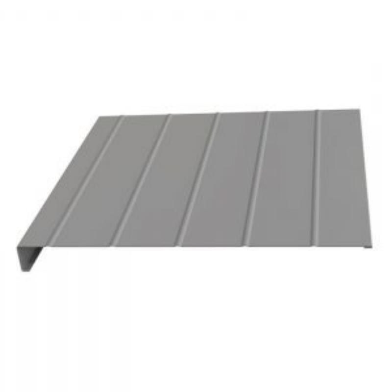 8-in X 9-FT Black Aluminum Fascia for Building