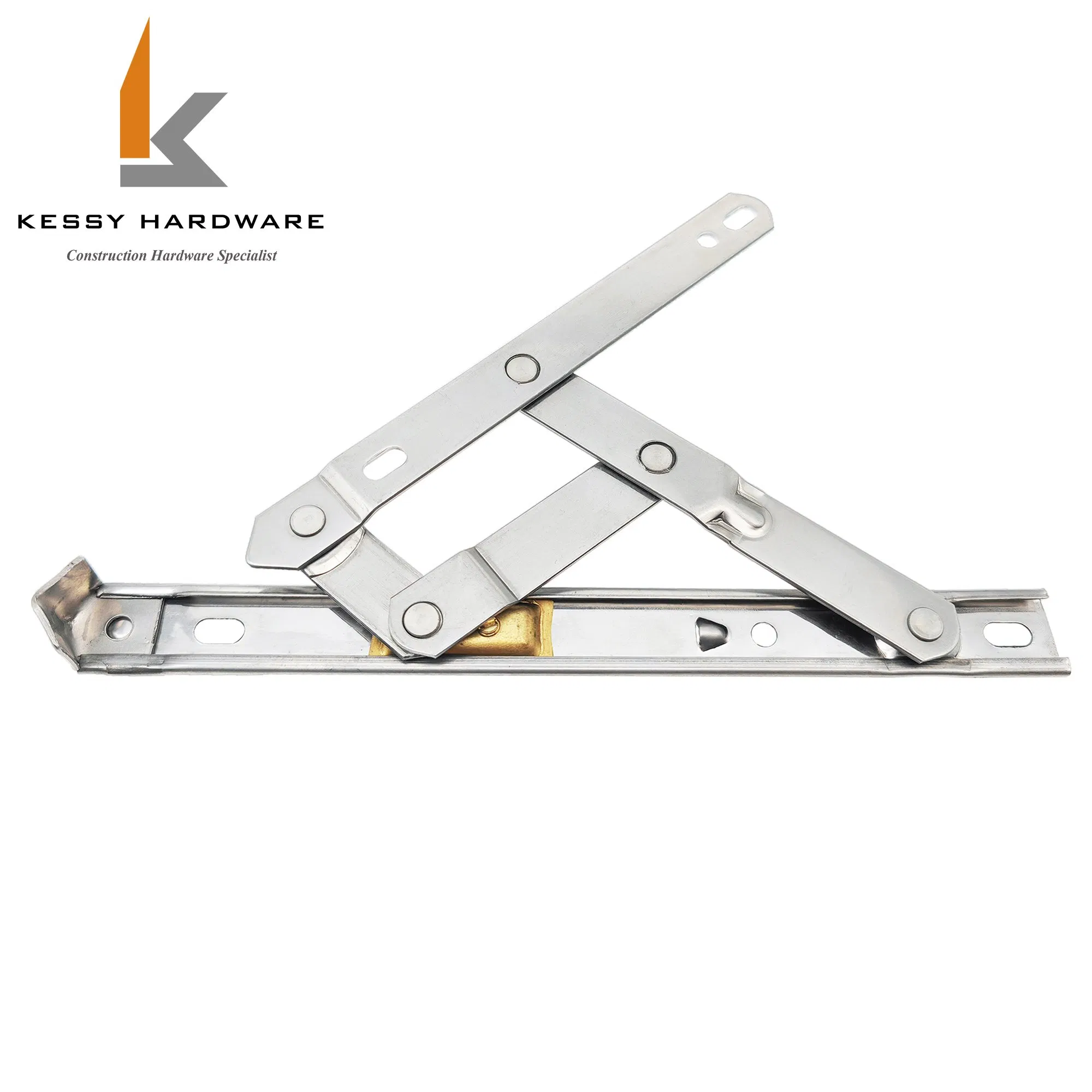 China Manufacturer Stainless Steel Aluminium Window Accessories 19mm Round Groove Friction Stay