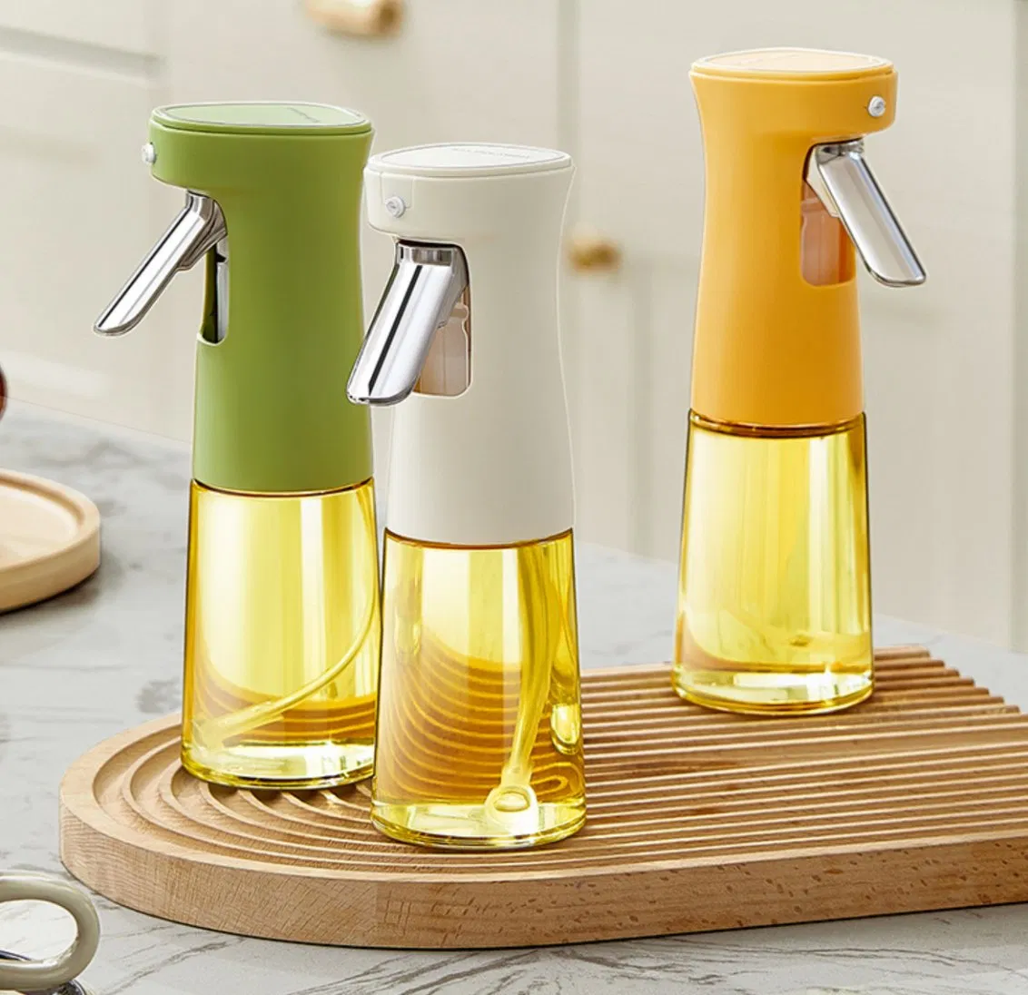Spray Oil Bottle Kitchen Glass Bottle