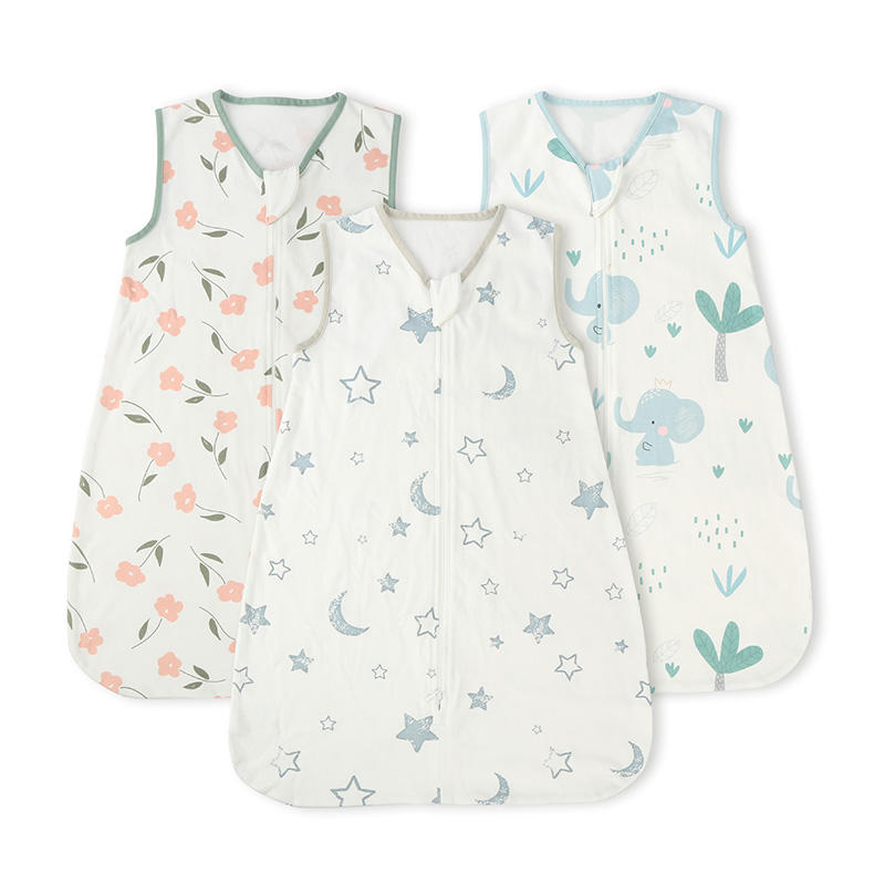 Soft Cotton Newborn Baby Wear Pajamas Sleep Sack Swaddle Blanket Sleeping Bag
