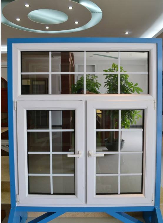 Wanjia House Windows Double Glazed PVC Window and Doors UPVC Casement Window