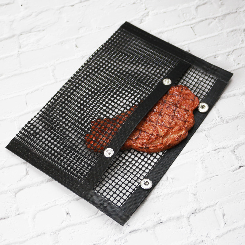 Waterproof PTFE BBQ Mesh Vegetable Chicken Grill Mat - Perfect for Barbecue and Cooking