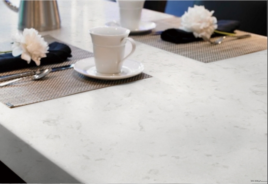 Silica Free Artificial Quartz Slab Safe for Indoor & Commercial Use