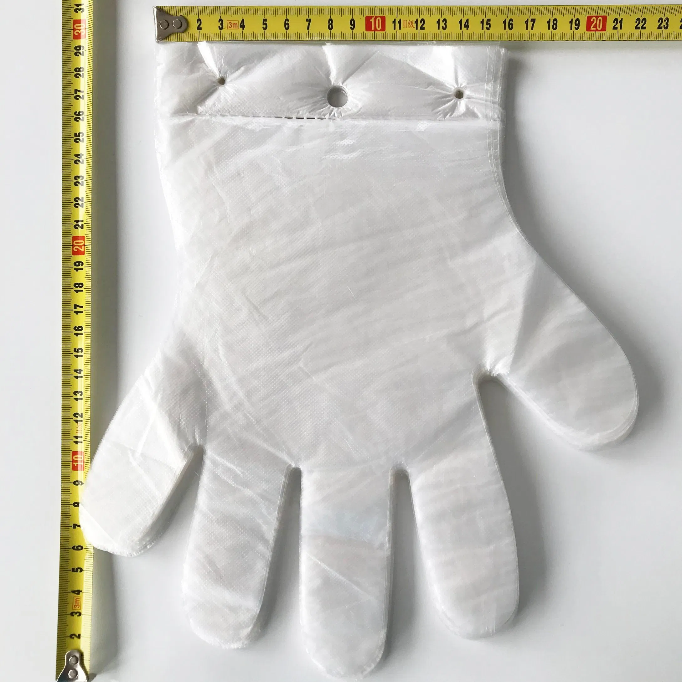 CE ISO9001 Available Food Grade HDPE CPE TPE Gloves
