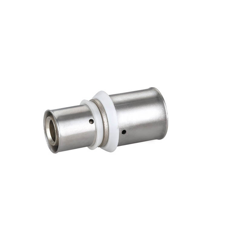 Male Themale Thread Stainless Steel Pex Fitting Straight Nipple Connector
