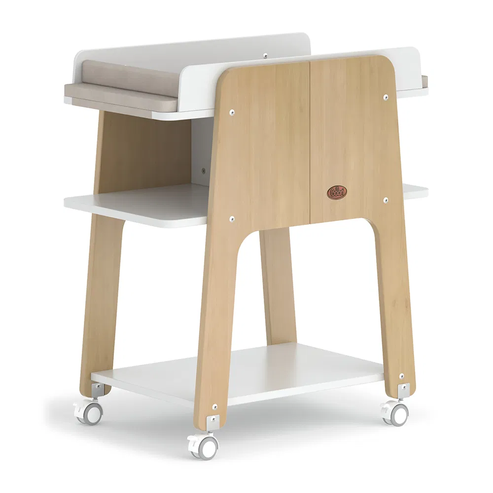 Boori Wooden Nursery Infant Changing Table Diaper Changing Station