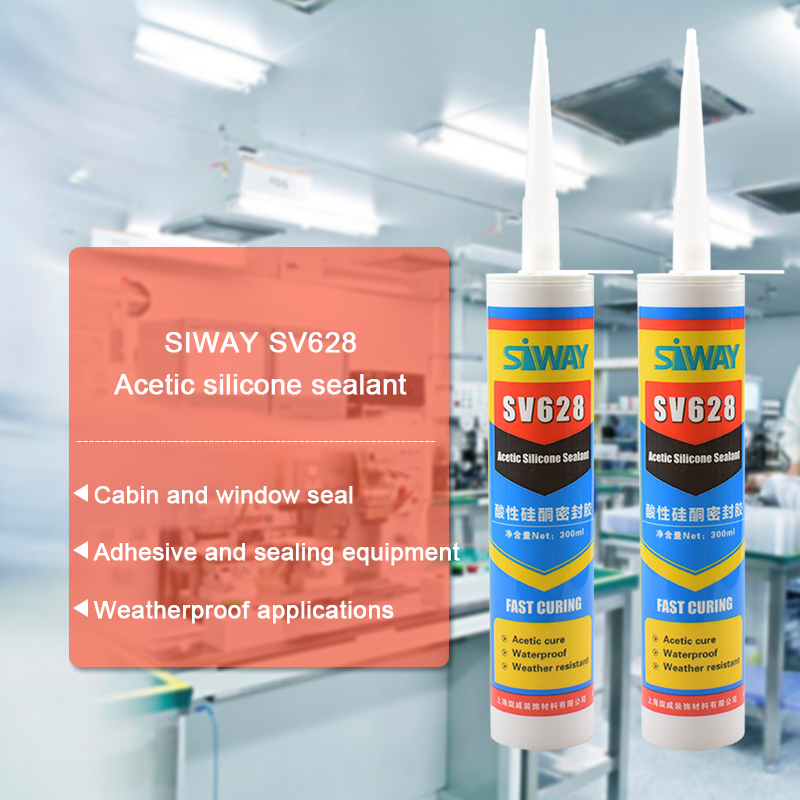Good Quality Acetic-Cure Silicone Sealant for Glass