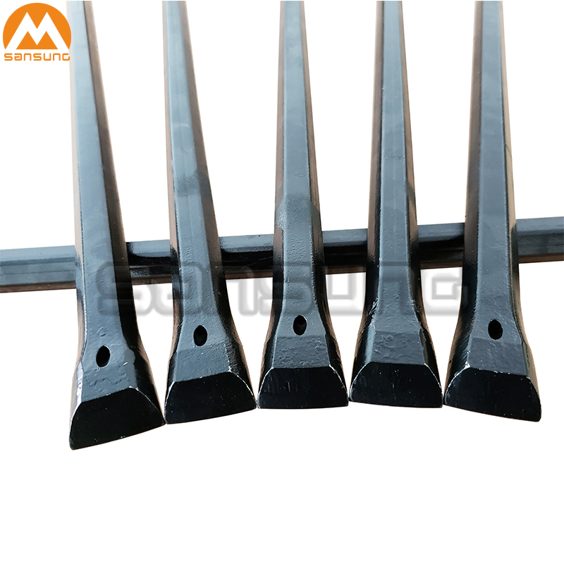 Hex22 Hex25 Drill Steels Integral Bar Rod for Stone Quarry