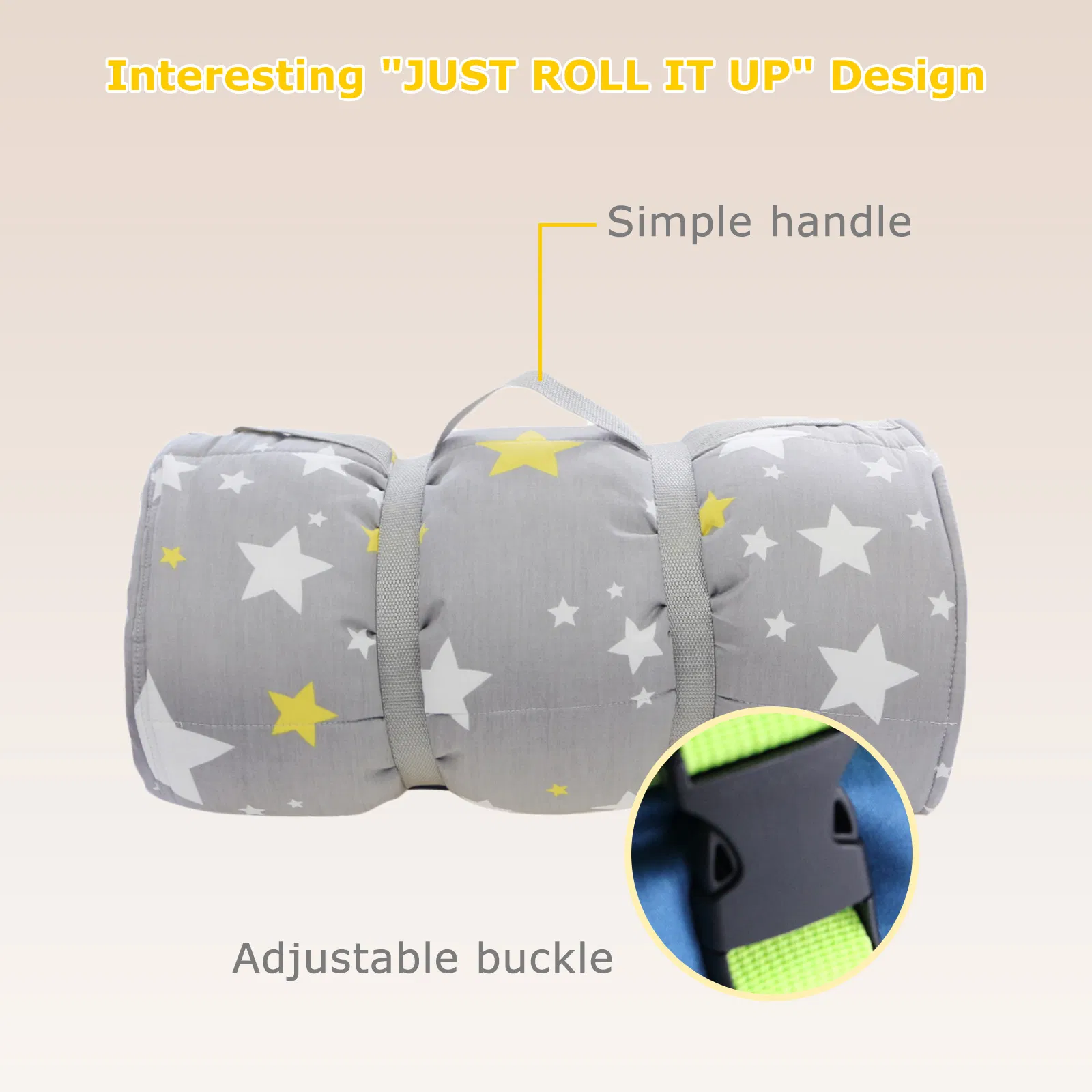 Cotton Breathable Sleeping Bag Toddler Sleeping Mat Nap Mat