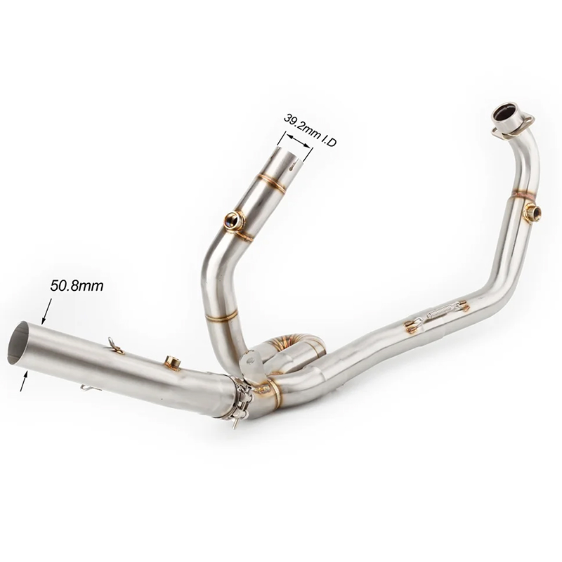 Slip-on Exhaust Header Pipe for Suzuki SV650/SV650X (2016-2022)