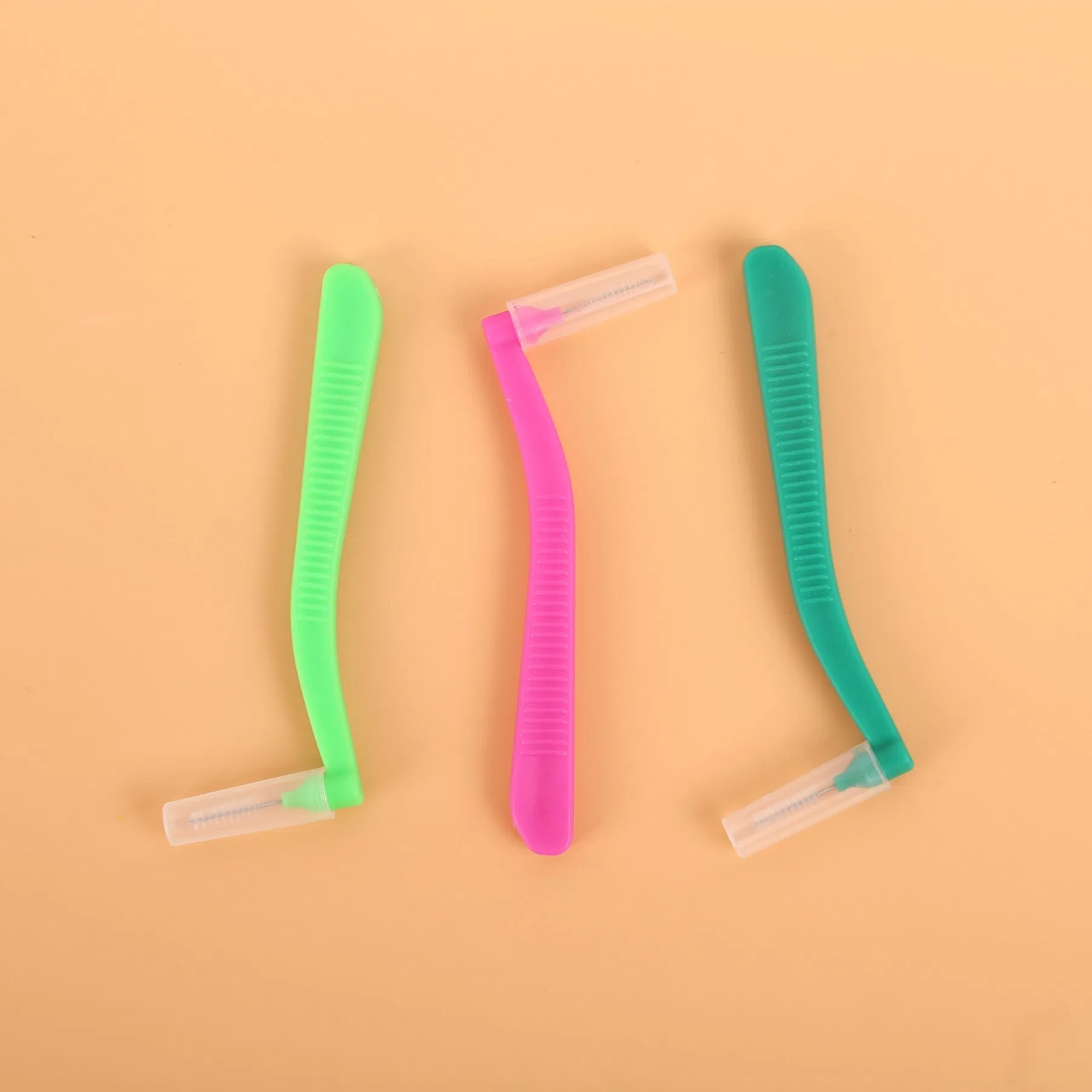 Cheap Flexible Push-Pull Toothbrush Dental Floss Toothpick Interdental Brush Toothpick Picks Brushes
