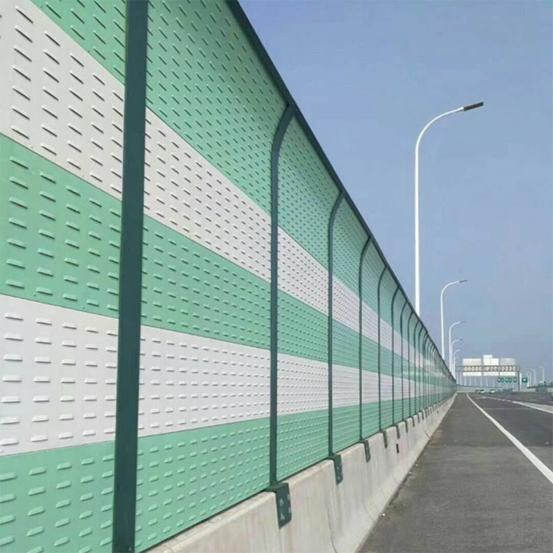 Galvanized Perforated Sound Insulation Screen for Subway Metal Sound Barrier