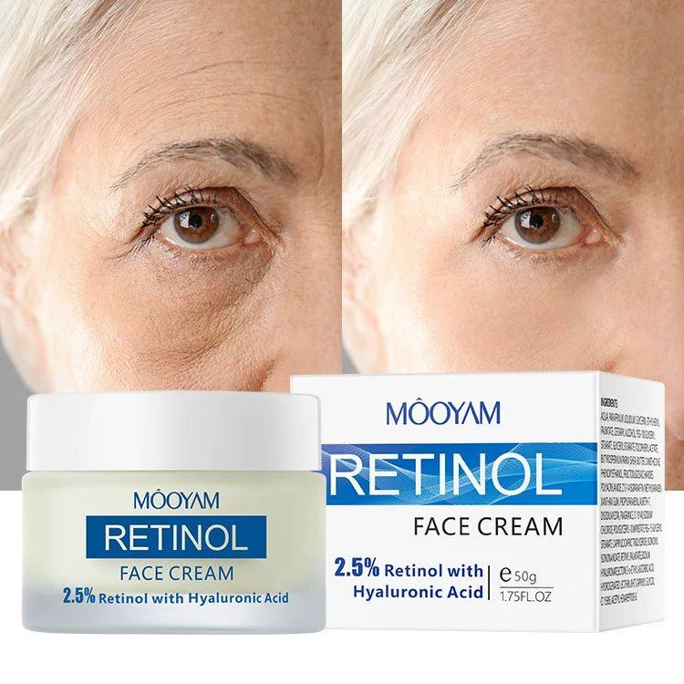 2.5% Retinol Anti Aging Facial Cream Anti Wrinkle Collagen Retinol Face Cream