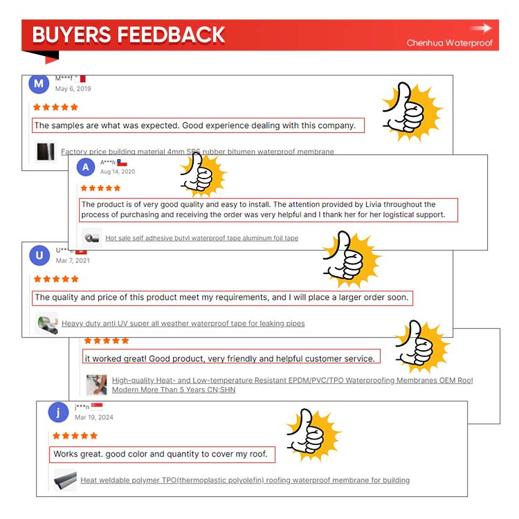 Ice and Water Shield Roofing Waterproof Membrane Roofing Waterproof Membrane