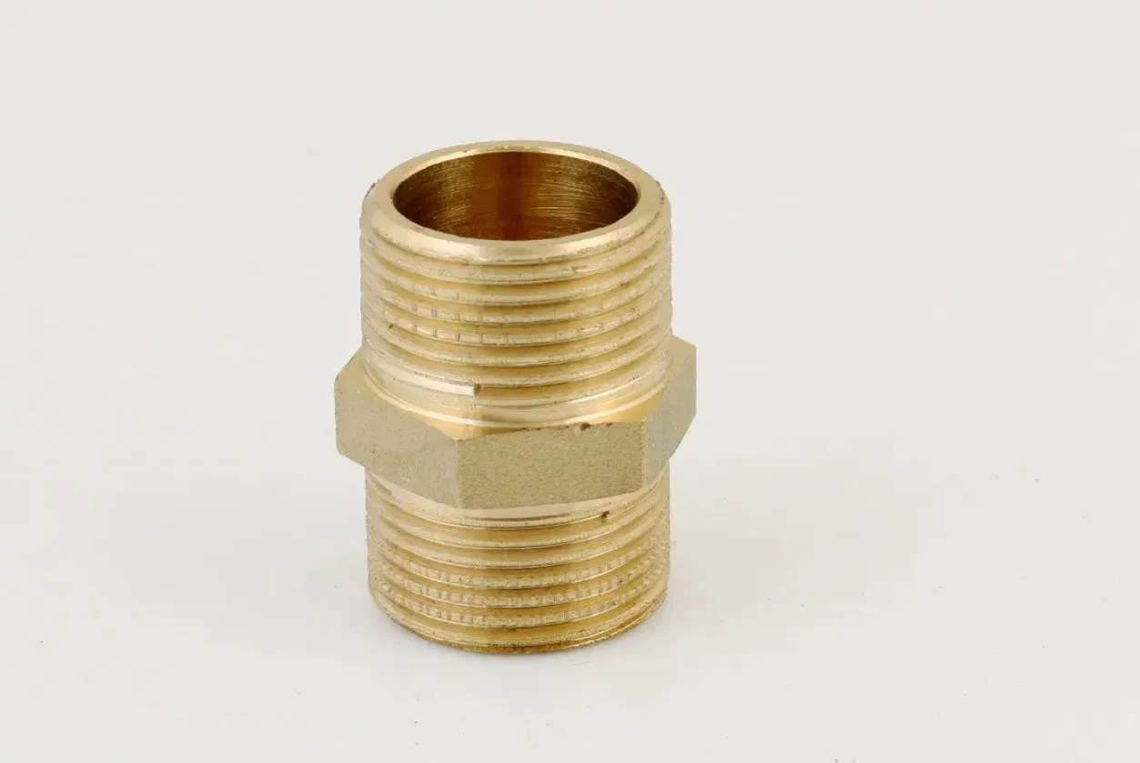 Cap Male Screw Fitting with Nikle-Plated (Hz8046)