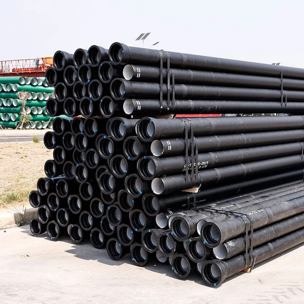 OEM Customized ISO2531 Standard T-Type Ductile Cast Iron Pipe for Submersible Network