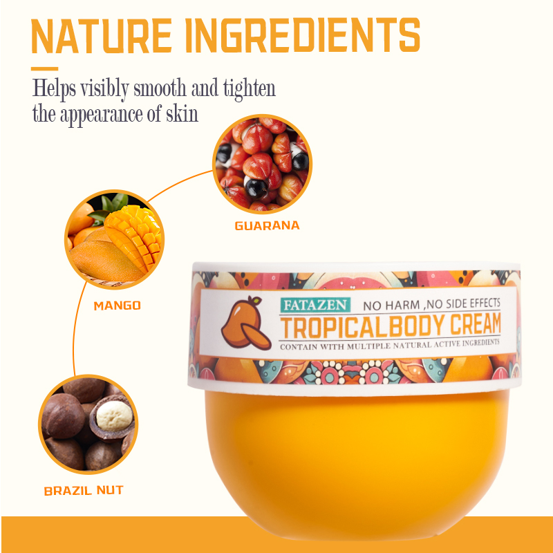 Moisturizing Body Cream OEM Smooth and Firming Mango Bum Butt Body Butter