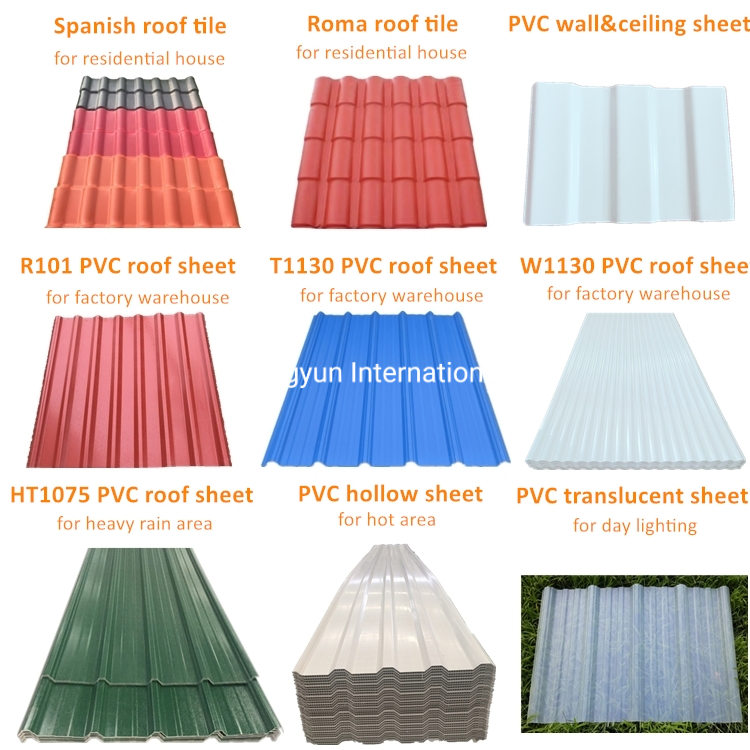 Roma Corrosion Resistance ASA Coated Synthetic Resin Roof Tile