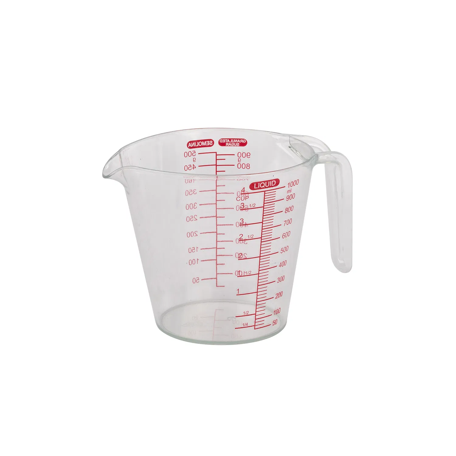 Measuring Cup Safe Plastic Water Fruit Juice Round Drinking Glass
