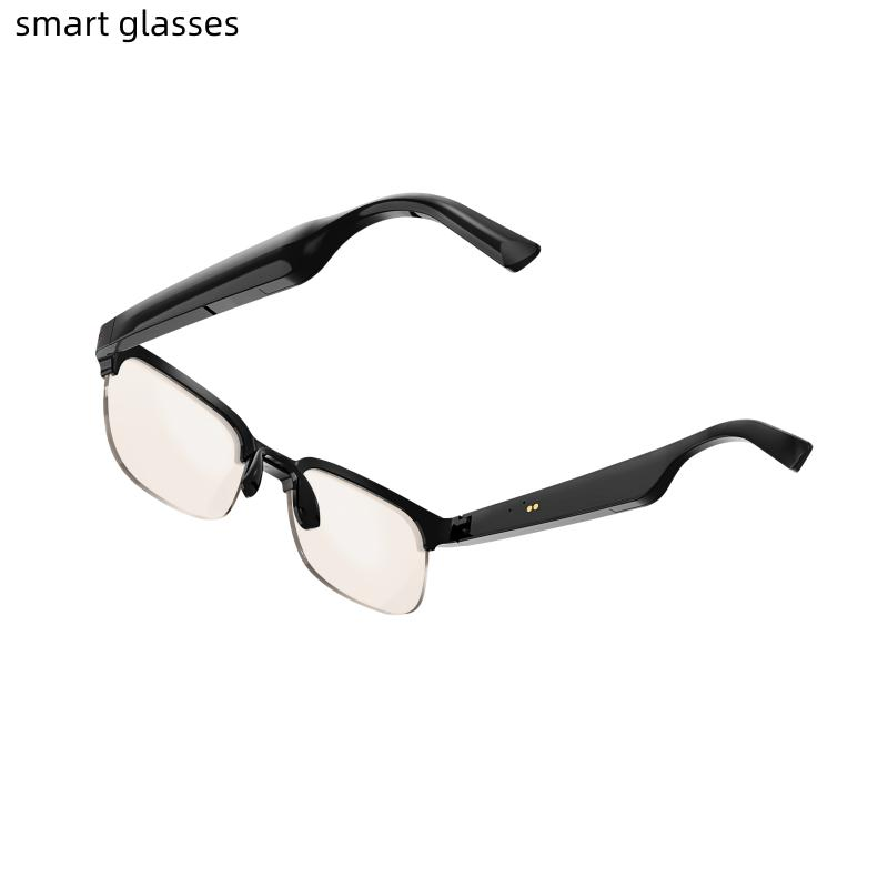 Touch Sensor 5.0 Make Phone Call Play Music Outdoor Sports Headphones Rechargeable Sound Quality HD Lens Headphones Men Women Smart Wireless Eyes Glass