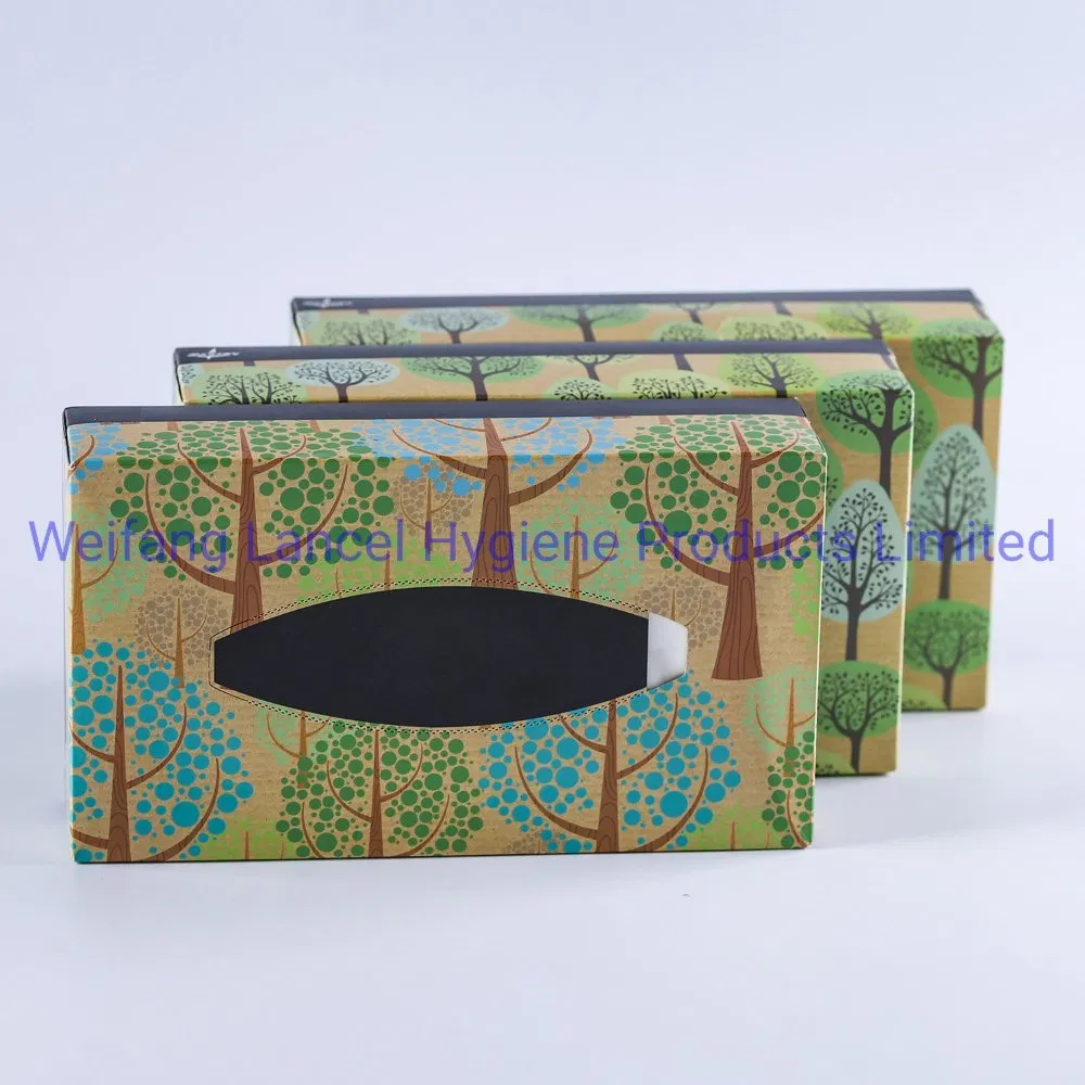 Customed Premium Wholesale Facial Tissue Box