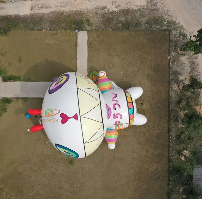 Giant Floating Water Inflatable Model Airtiqht Inflatable Custom Cartoon Character for Festival