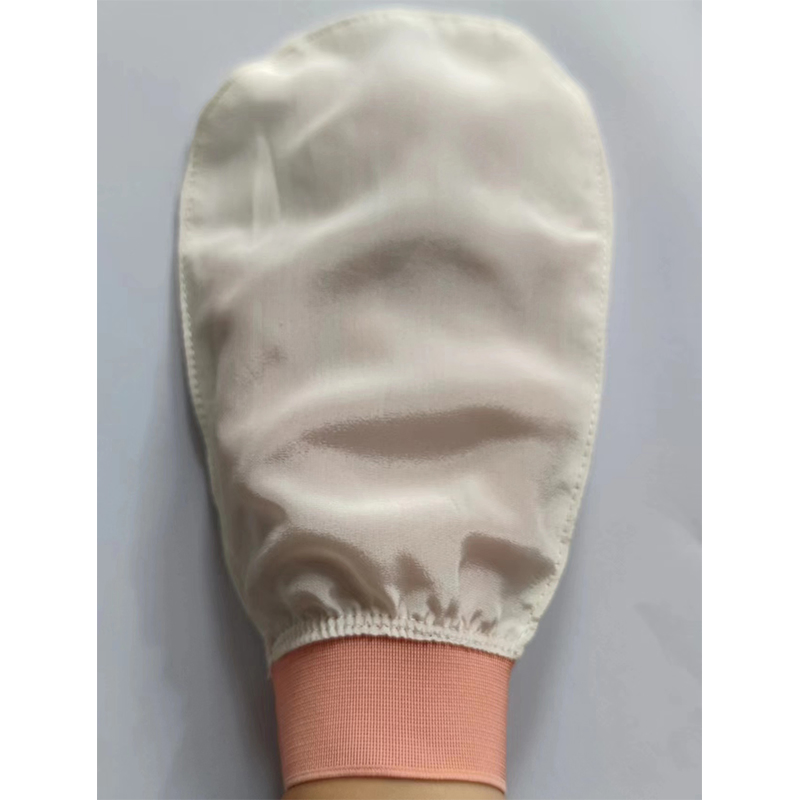 Wholesale 100% Real Turkish Silk Exfoliating Bath Glove Mitt for Body SPA
