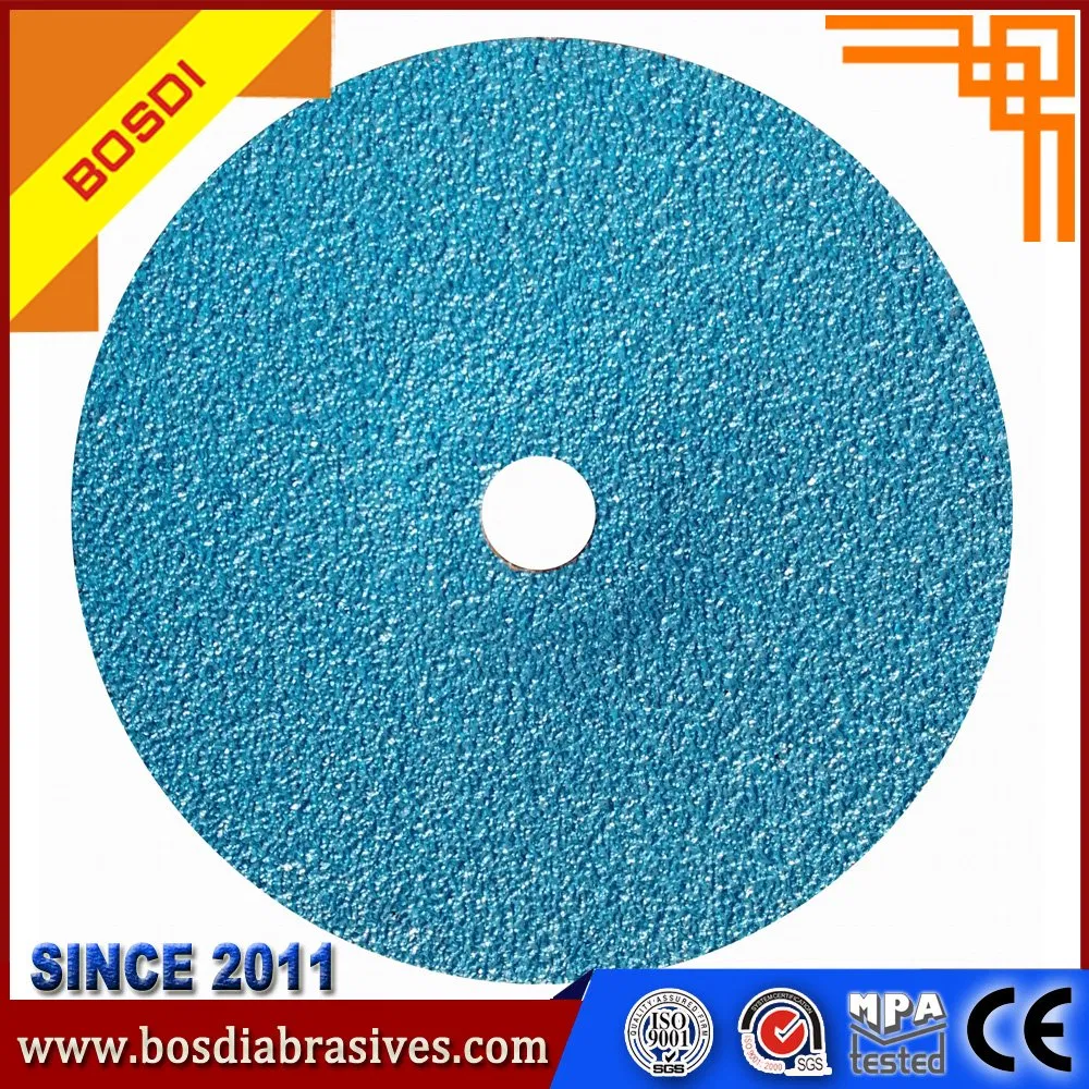 Fiber Abrasive Sanding Disc Coated Flexible Disc for Stainless Steel Grinding